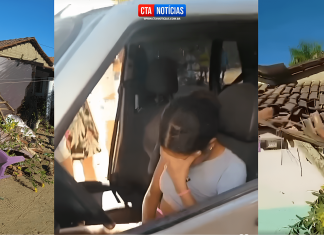 Menores invadem casa após acidente com Fiat Uno em Carolina, MA