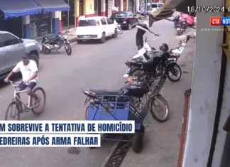 Arma falha e jovem sobrevive a tentativa de homicídio em Pedreiras