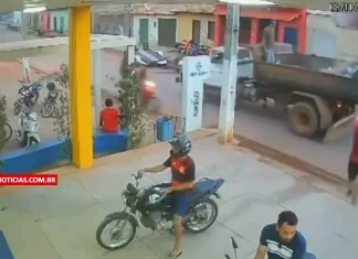 Gari é atropelado por motociclista em alta velocidade em Lago da Pedra, MA