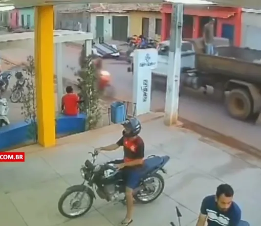 Gari é atropelado por motociclista em alta velocidade em Lago da Pedra, MA