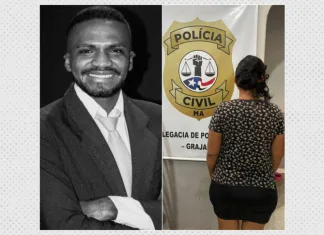 Mulher é presa em Grajaú por suspeita de assassinato de Gerente de Farmácia em Coroatá