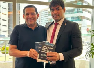 Prefeito de Pirapemas participa de congresso do Ministério Público no Maranhão