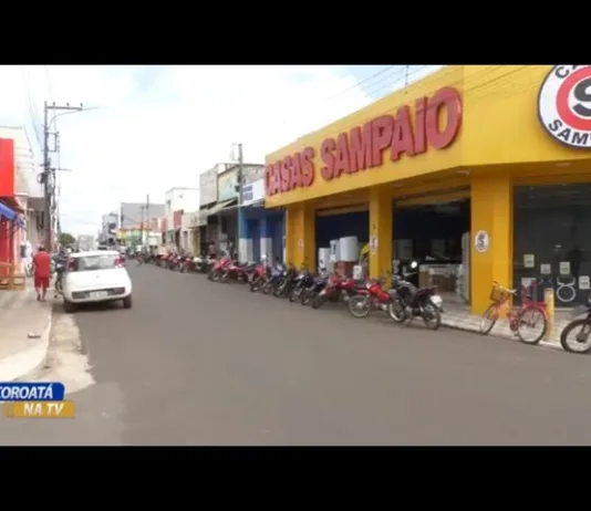 Imagens exclusivas exibidas no Coroatá na TV mostram assalto à Casa Sampaio no centro de Coroatá