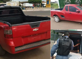 Polícia recupera veículo com restrição de roubo durante ronda em Peritoró