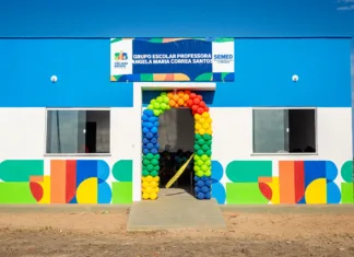 Teto de escola inaugurada em janeiro de 2026 desaba no município de São João Batista